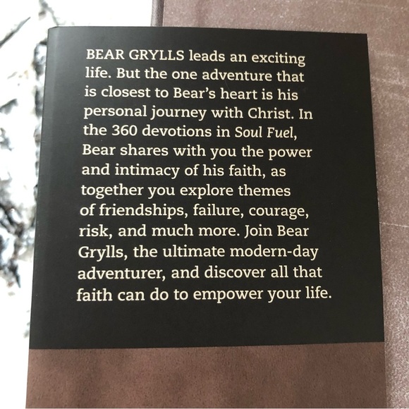 Bear Grylls 'Soul Fuel' Hardcover Devotional Book - New - Picture 4 of 9